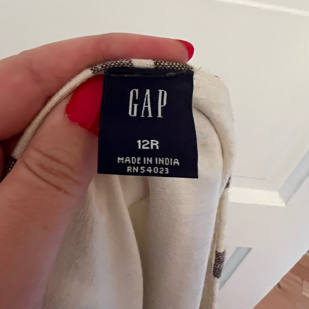Flowy striped linen skirt - Picture 5 of 5